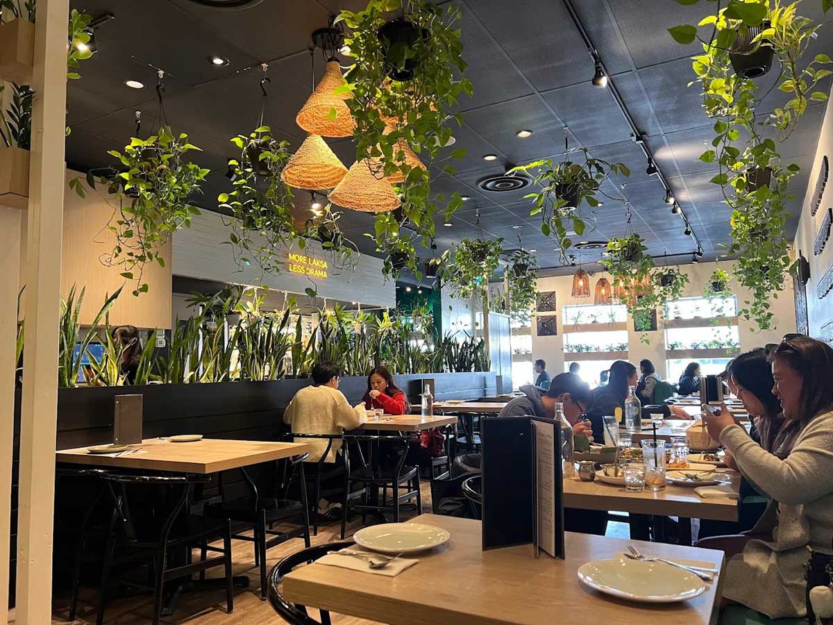 Green Interior of Banana Leaf Original.