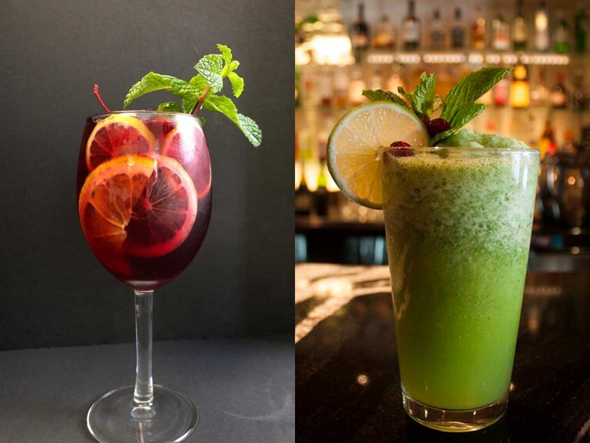 Signature Drinks at Banana Leaf Original Vancouver.