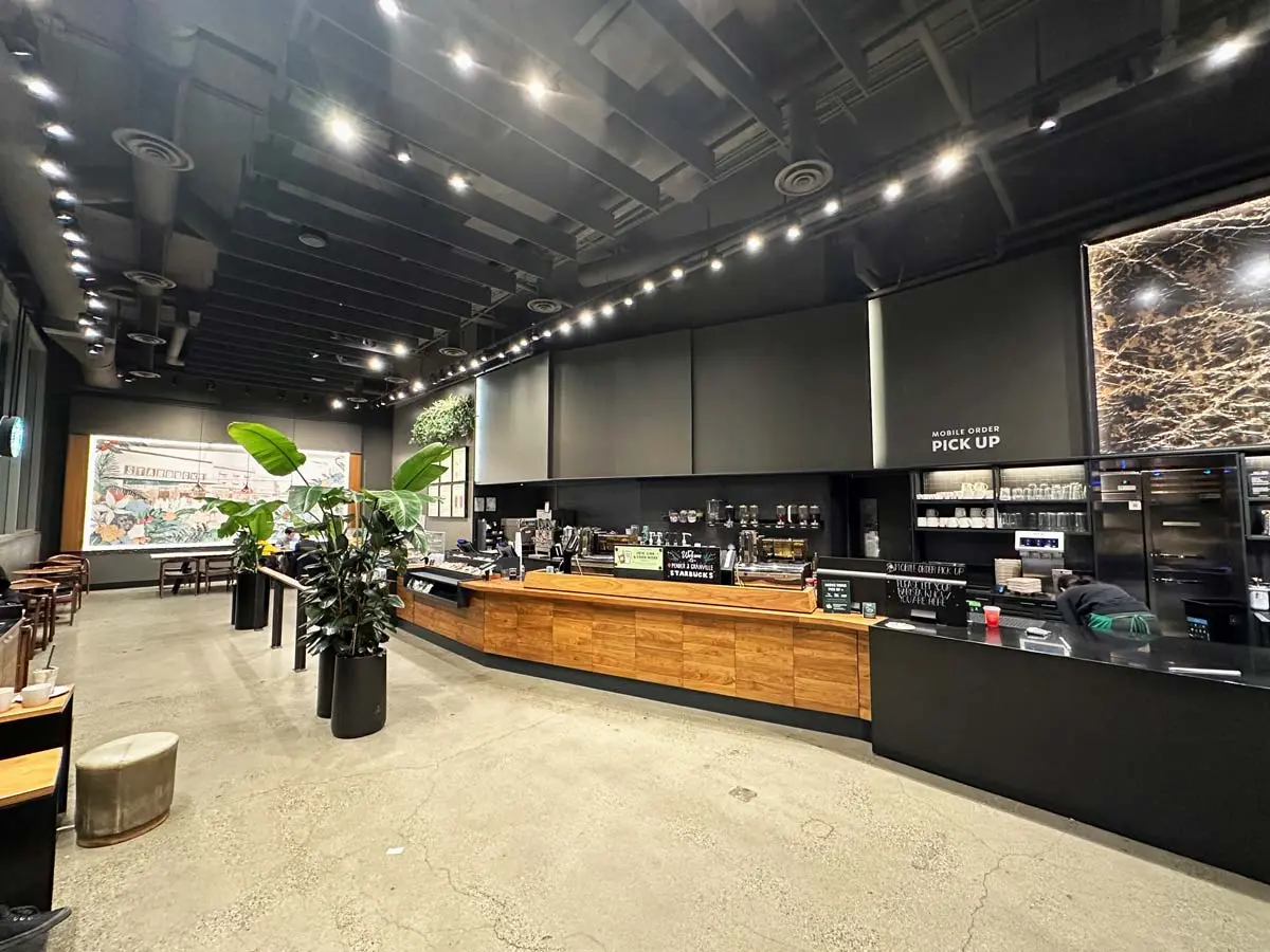Pender Starbucks Reserve Bar Downtown Vancouver