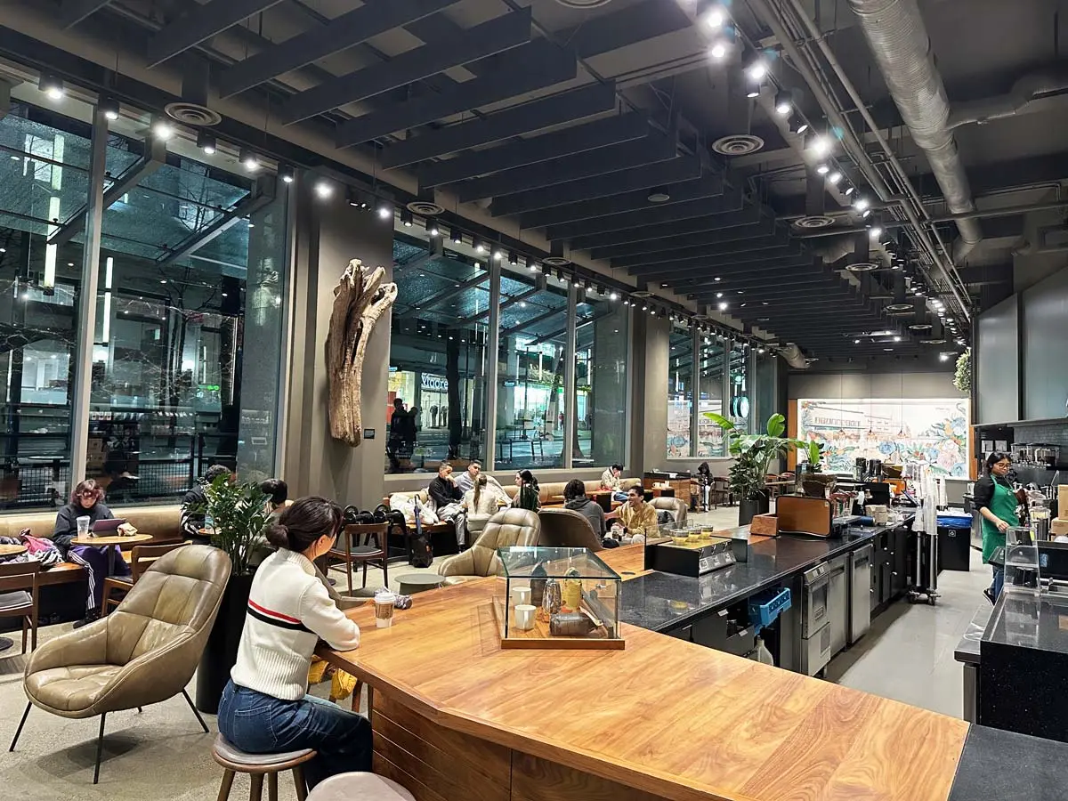 Pender Starbucks Reserve Bar Downtown Vancouver
