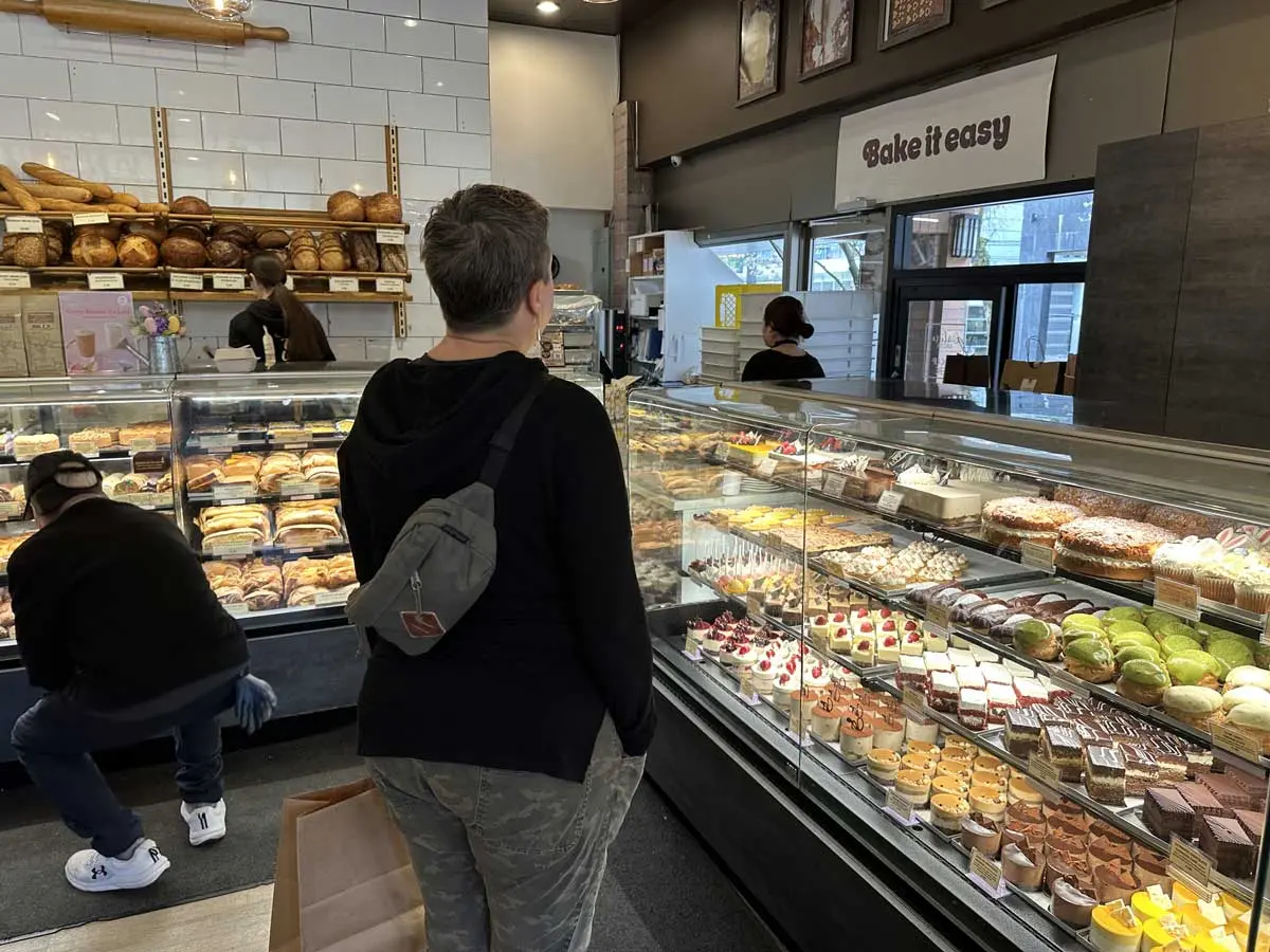 Breka Bakery & Cafe - Davie & Hornby St, Vancouver