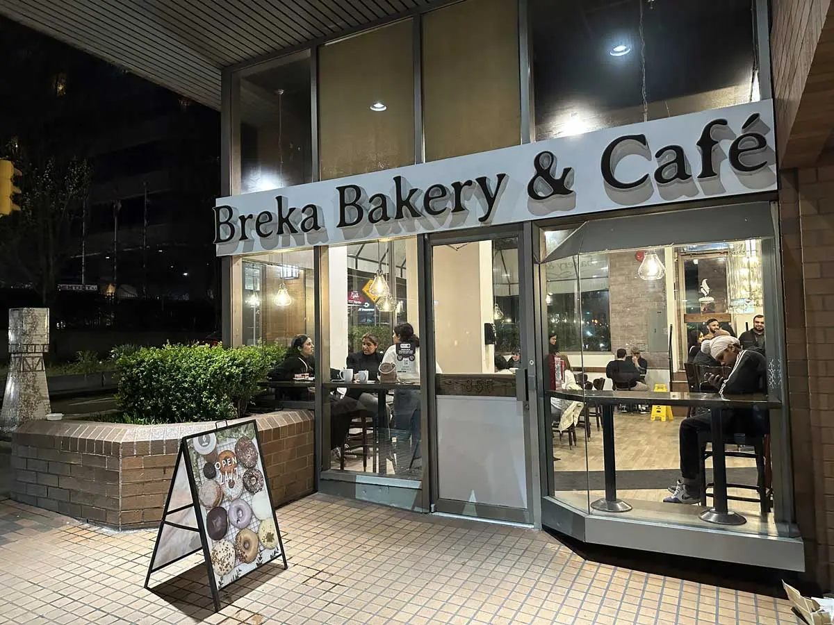 Breka Bakery & Cafe - Davie & Hornby St, Vancouver