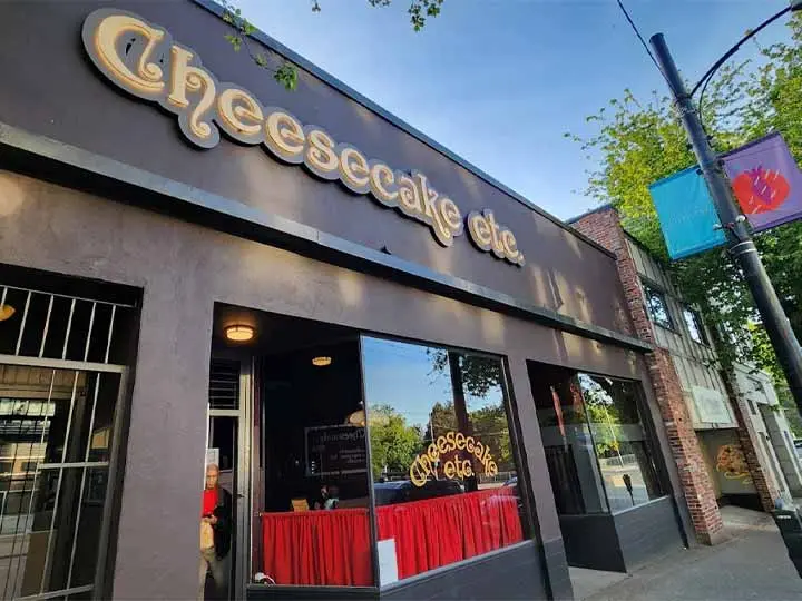 Cheesecake etc: Cozy Desserts & Jazz on Granville