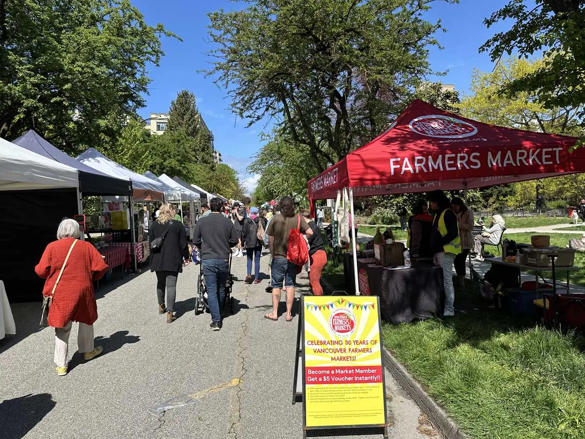 West End Farmers Market (May to Oct—Sat: 9am-2pm)