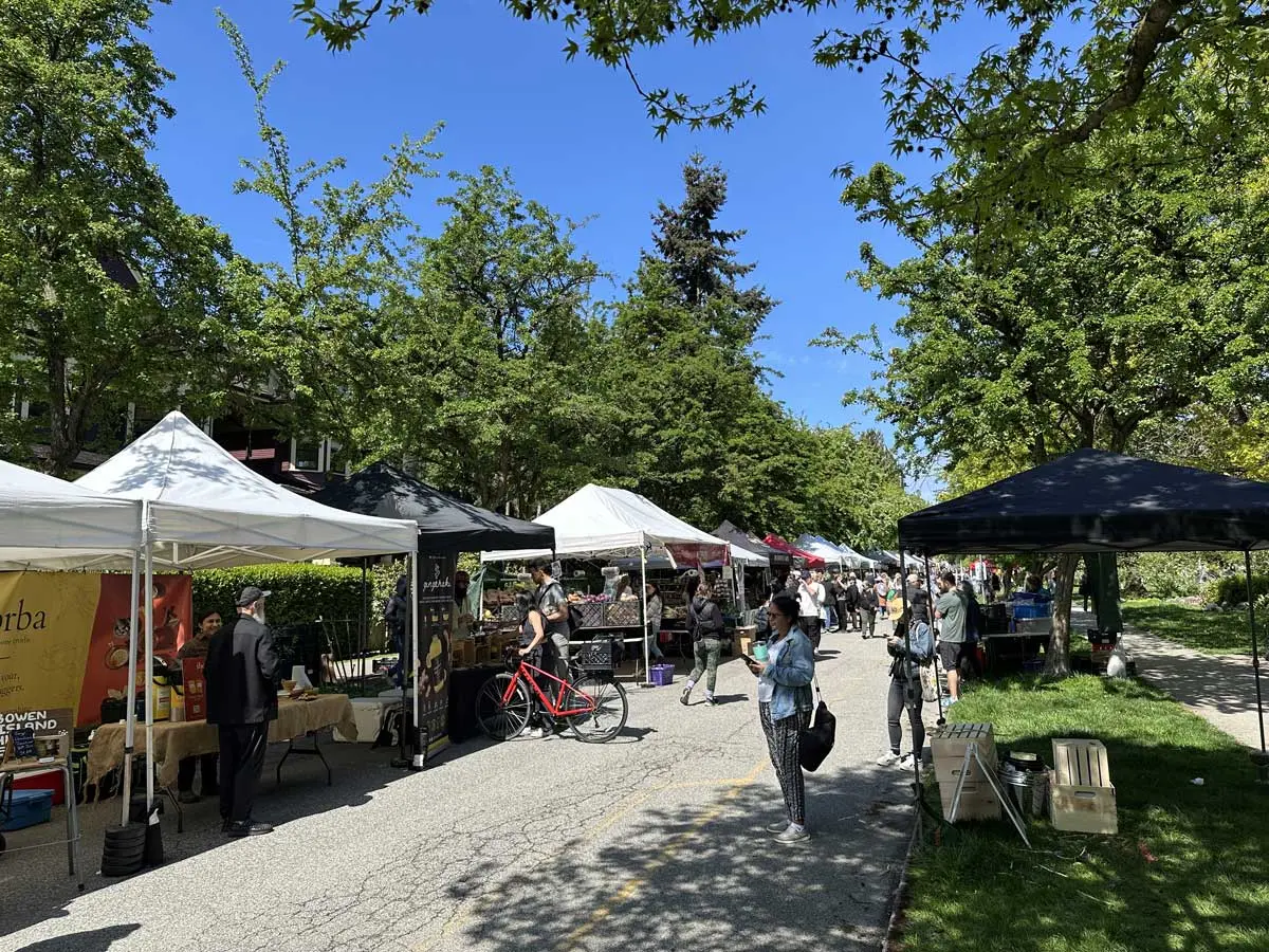 West End Farmers Market (May to Oct—Sat: 9am-2pm)