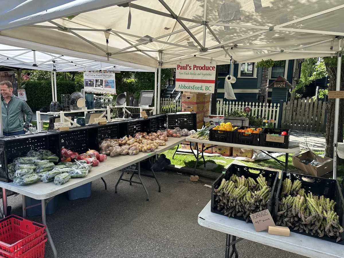 West End Farmers Market (May to Oct—Sat: 9am-2pm)