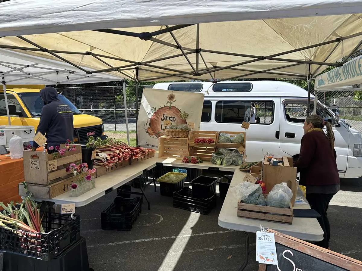 Mount Pleasant Farmers Market (May to Oct, Sun:10am to 2pm)