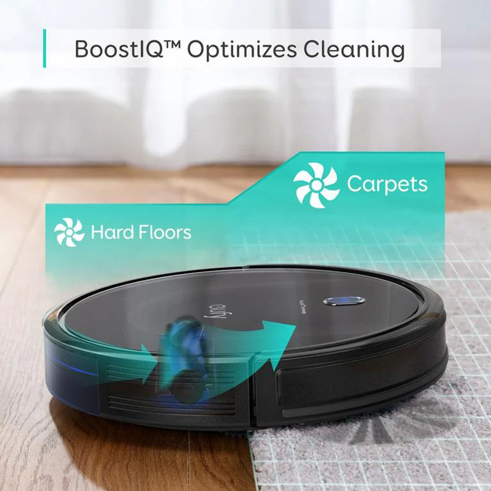 Robotic vaccum 11S Max on Carpet.