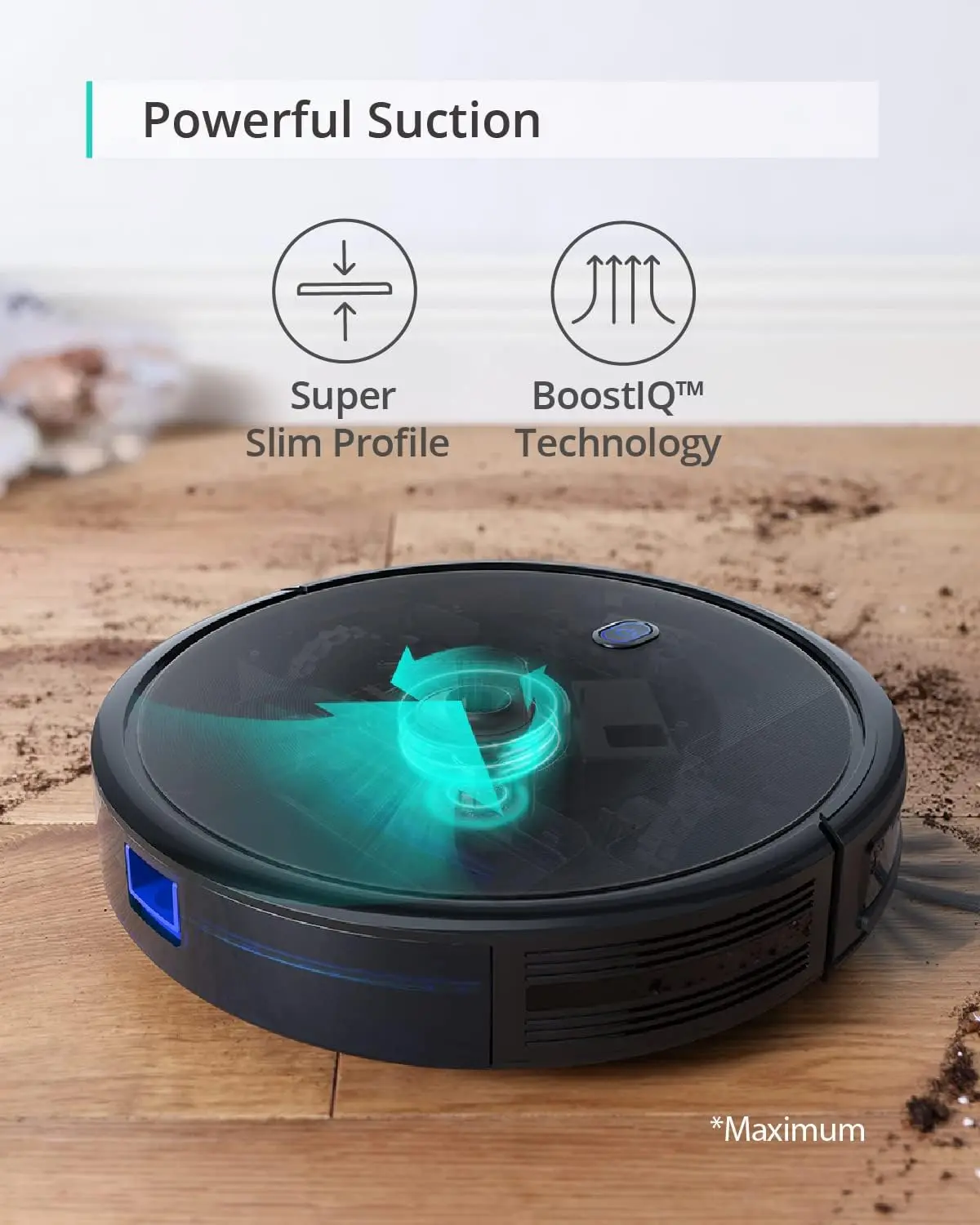 eufy Robot Vacuum 11S MAX  (Budget Friendly)