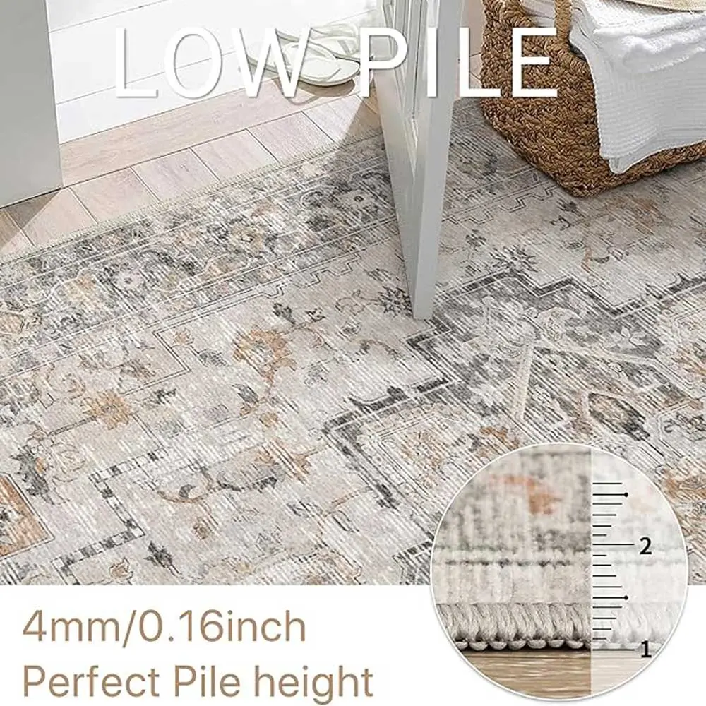 Soft and Stylish: GENIMO 8'x10' Washable Area Rug